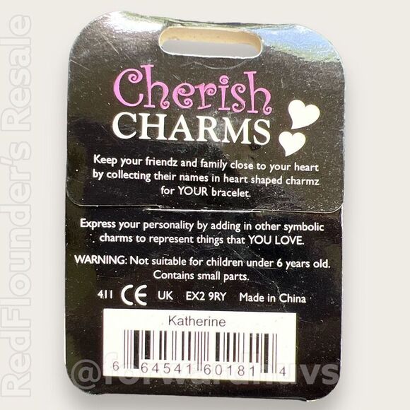 Bundle Sale 3 for $15 | Cherish Charms | Katherine | Name Charm - Picture 3 of 6
